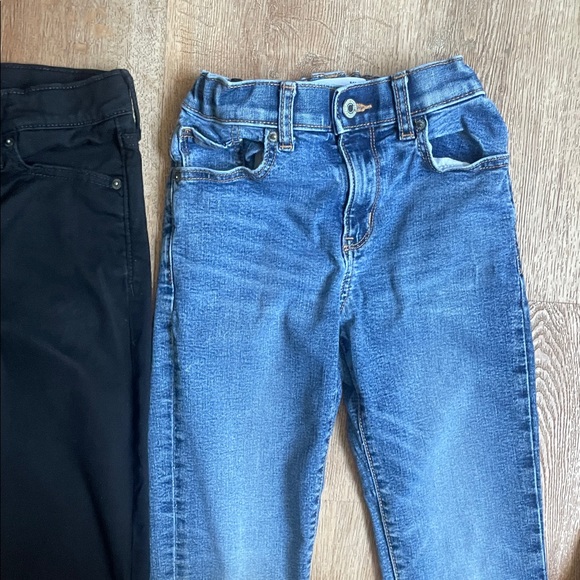 Set of 2 Old Navy Dark & Light Blue Denim Skinny Kids’ Jeans | Size 10 - Picture 6 of 15